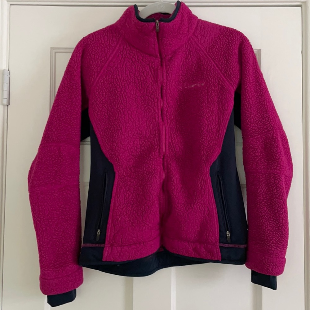 Columbia Pink Fleece Jacket